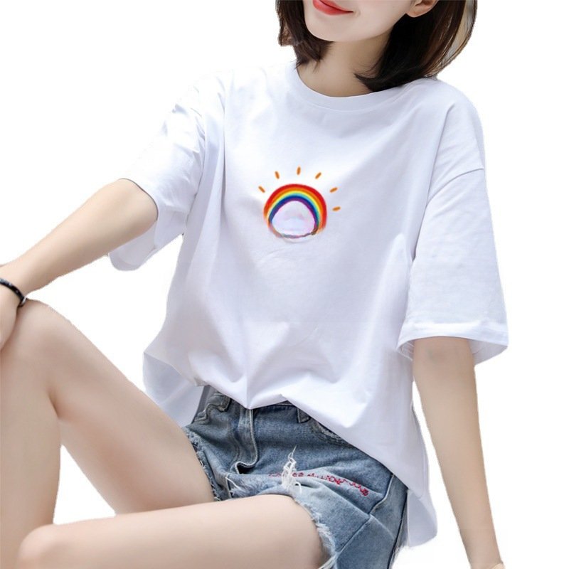 Wholesale new women's short-sleeved T-shirts women' | 1033 - Image 5