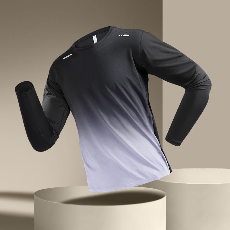 quick-drying clothes long-sleeved T-shirt | 1089 - Image 3