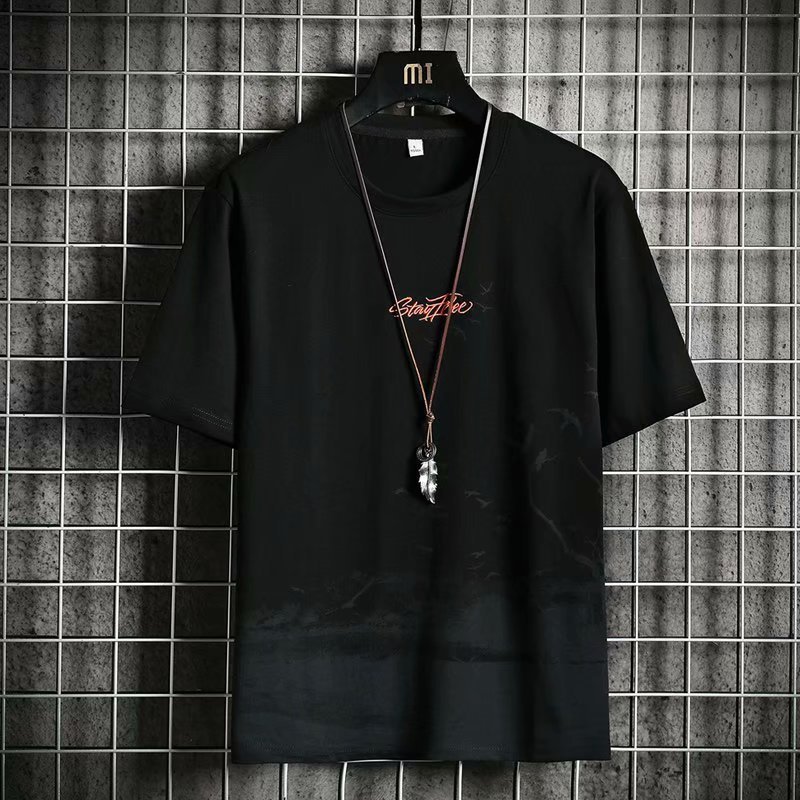 Short-sleeved men's thin and simple | 1087 - Image 2