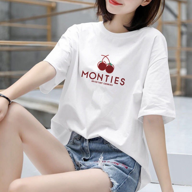 Wholesale new women's short-sleeved T-shirts women' | 1033 - Image 2