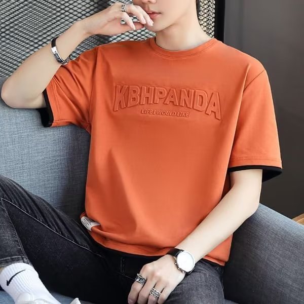 Men's short-sleeved T-shirt summer trend brand | 1086 - Image 2