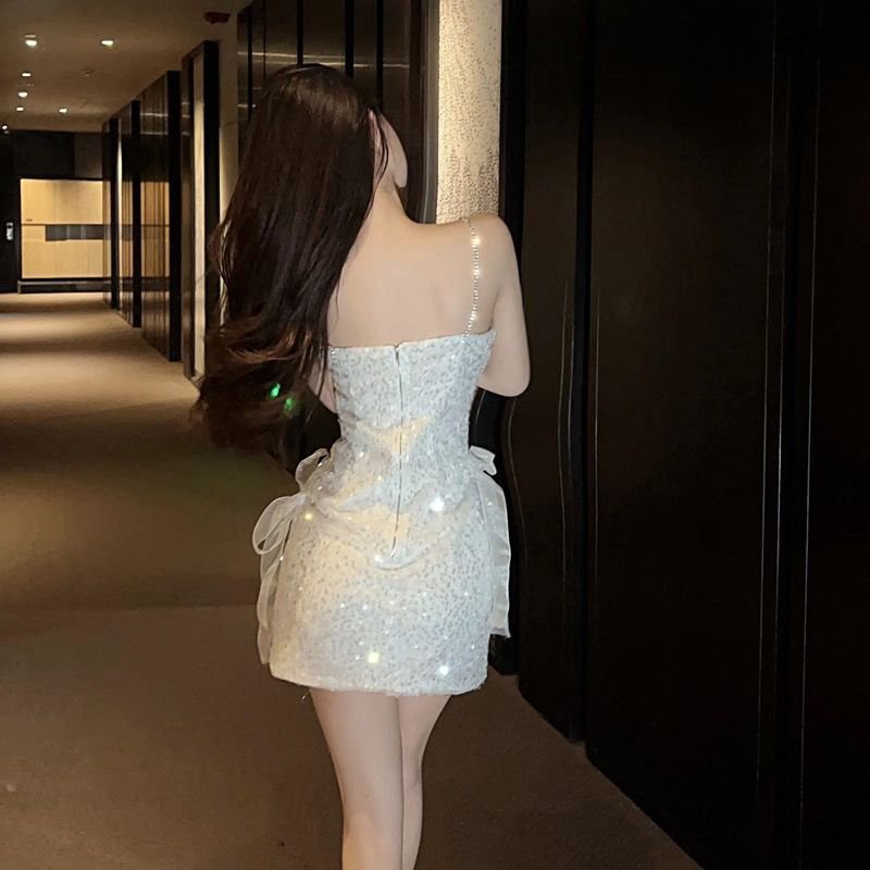 Pure Lust Wind Sundress Fashion Slim Dress Women | 8016