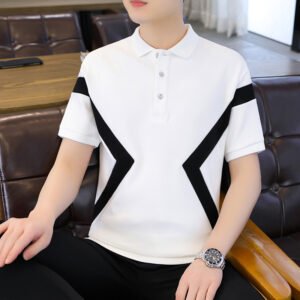 Short-sleeved t-shirt summer tide brand lapel POLO shirt | 8519