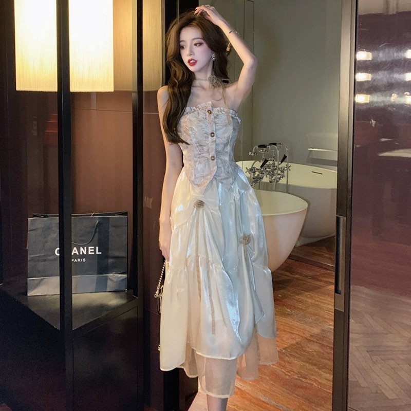 temperament long skirt | 8023 - Image 3