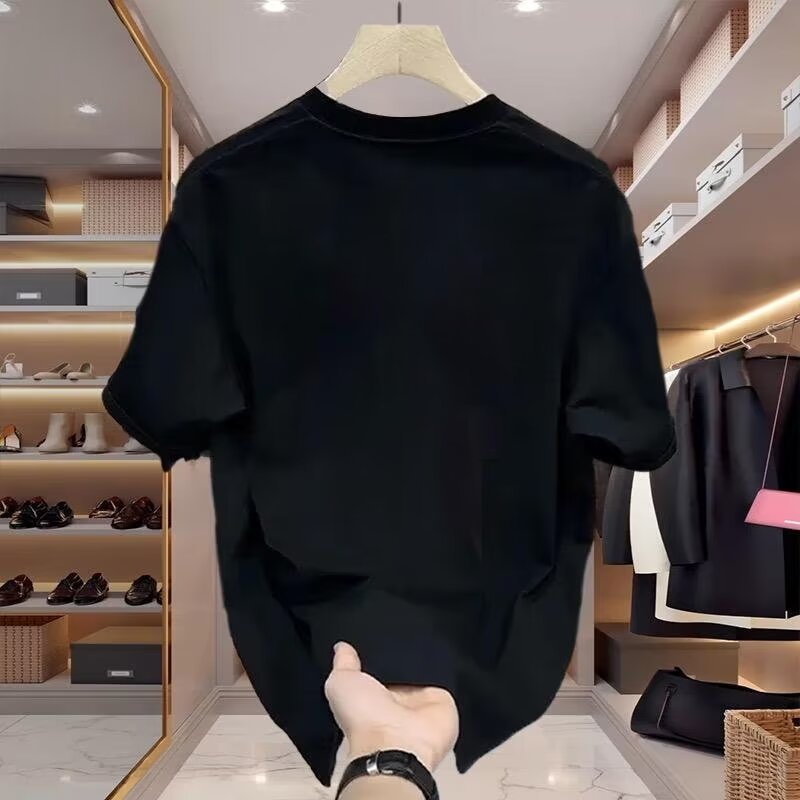 new light luxury men's T-shirt | 1093 - Image 4