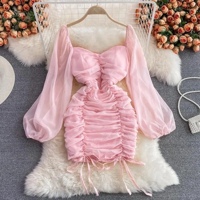 Hot girl dress Nightclub tight | 1127 - Image 4