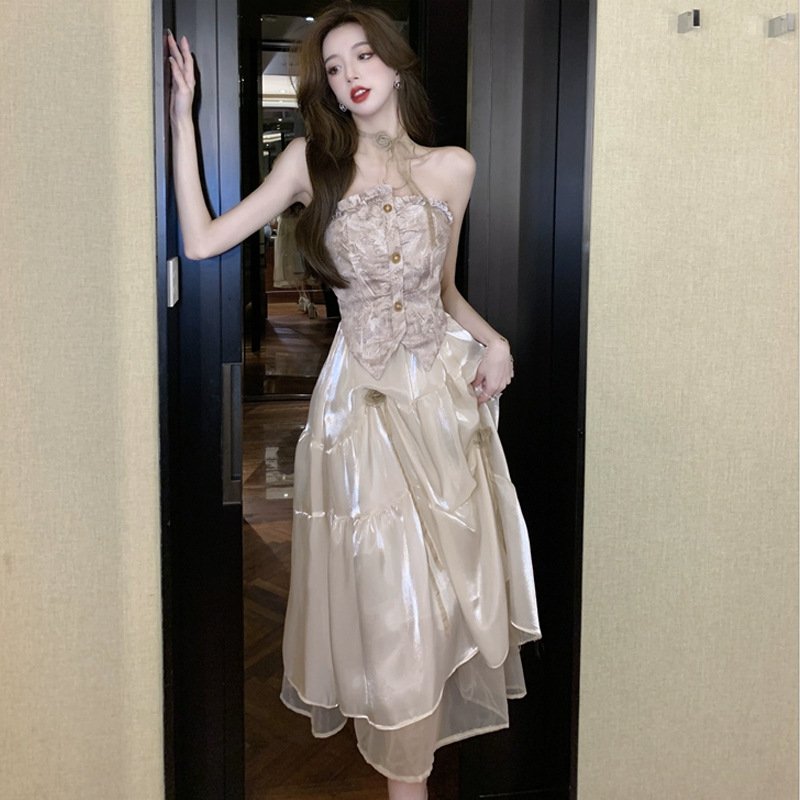 temperament long skirt | 8023