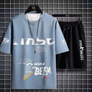 Summer Student Casual Suit Men's Thin Trendy Short Sleeve T-Shirt  | 1105