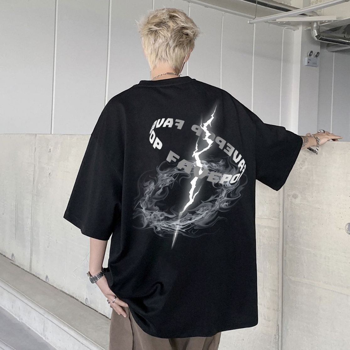 Japanese retro breathable short sleeve T-shirt | 8509