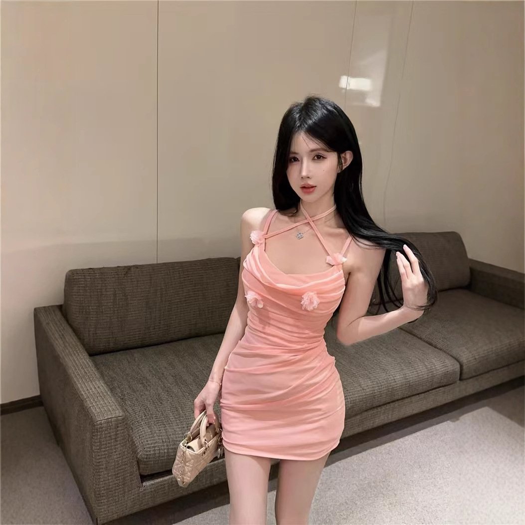 Goddess Fan Waist Slim Banquet Dress Skirt | 1018 - Image 3