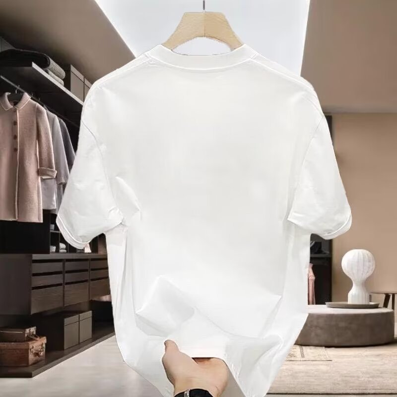 new light luxury men's T-shirt | 1093 - Image 2