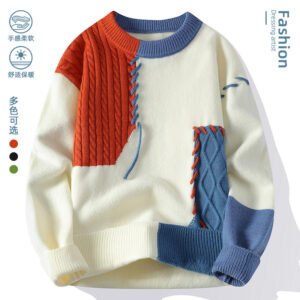 knitted sweater sheep youth autumn and winter warm base sweater | 1163