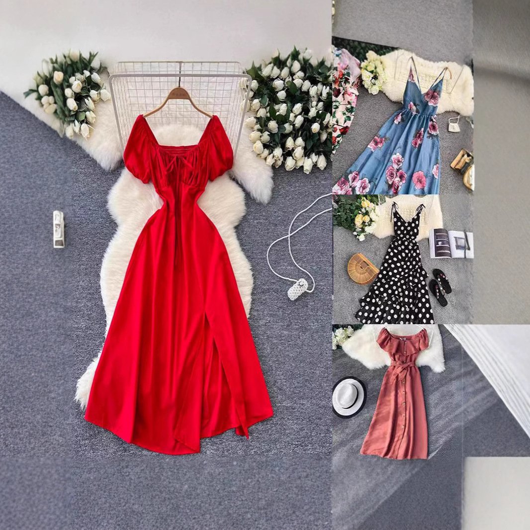 chiffon Korean fancy dress | 1138