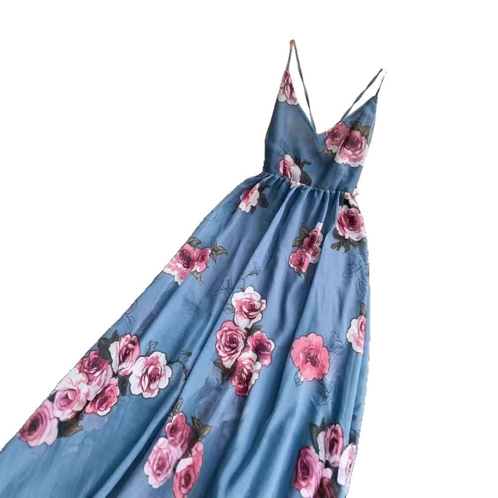 chiffon Korean fancy dress | 1138 - Image 5